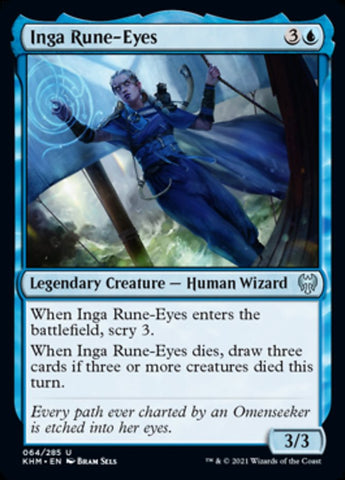 Ojos rúnicos de Inga [Kaldheim] 