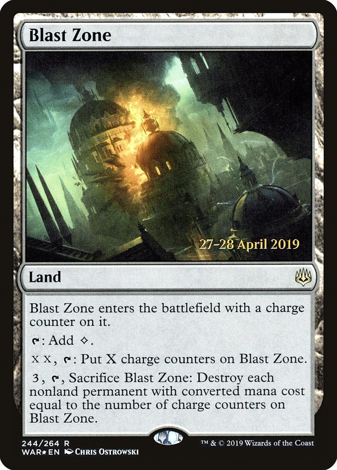 Blast Zone [Promociones de presentación de War of the Spark] 