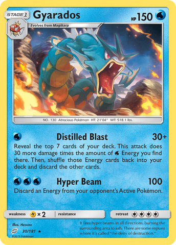 Gyarados (30/181) [Sol y Luna: forman equipo] 