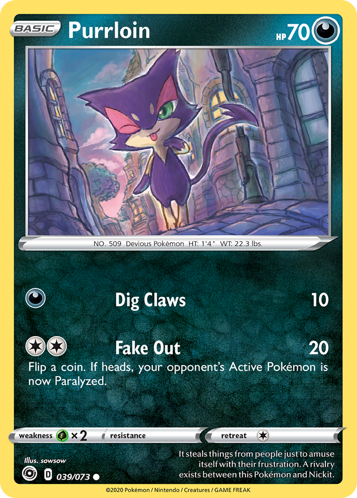 Purrloin (039/073) [Espada y escudo: Camino del campeón] 