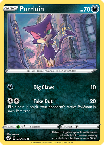Purrloin (039/073) [Espada y escudo: Camino del campeón] 
