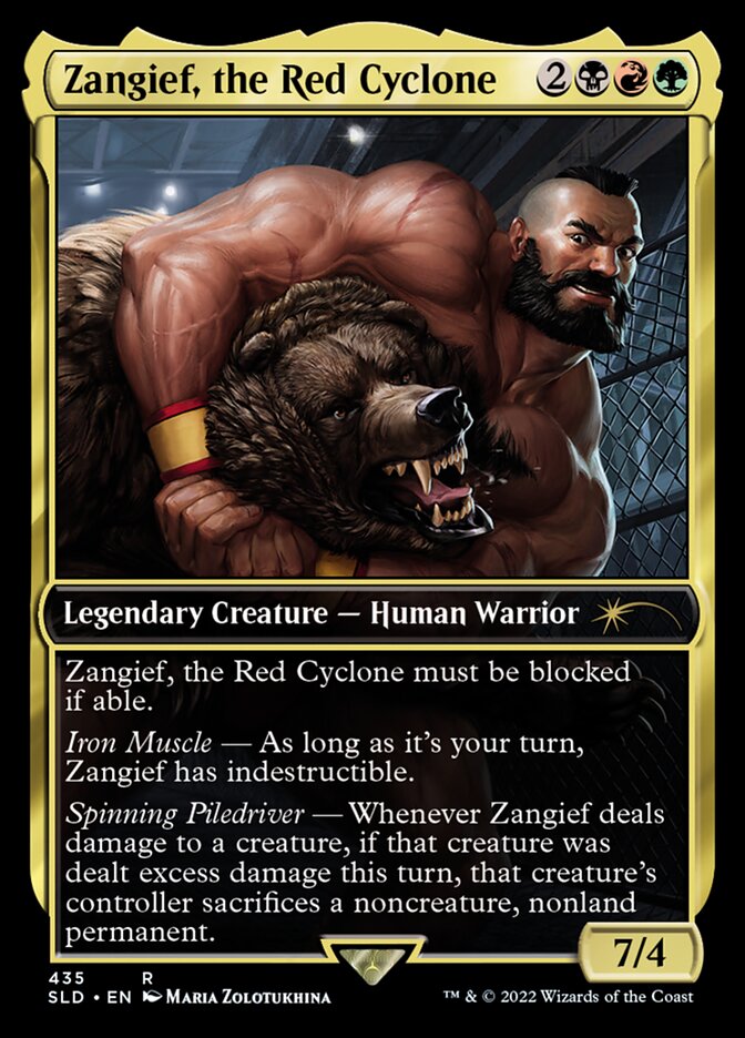 Zangief, el ciclón rojo [Serie Secret Lair Drop] 