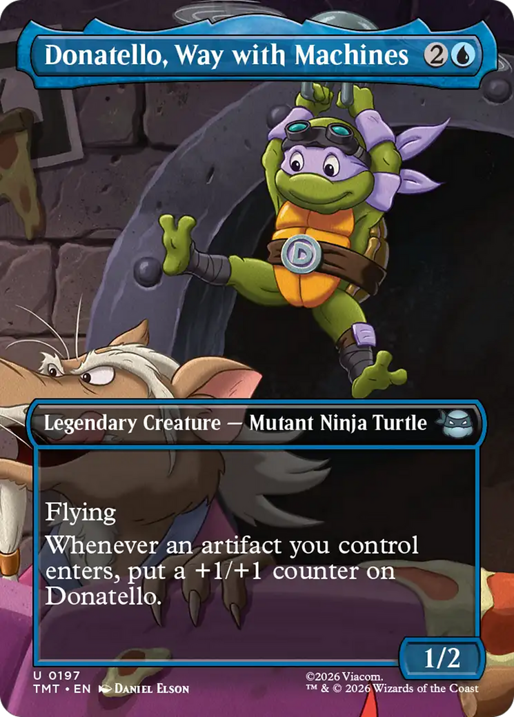 Donatello, Way with Machines (Borderless) [Teenage Mutant Ninja Turtles]