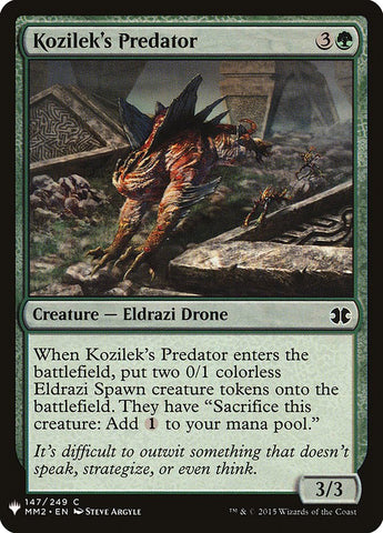 Depredador de Kozilek [Ampliador misterioso] 