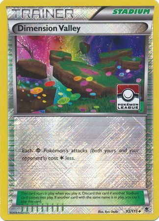 Dimension Valley (93/119) (Promoción de liga) [XY: Phantom Forces] 