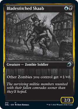 Skaab cosido con cuchillas [Innistrad: función doble] 