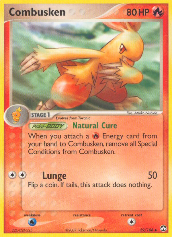 Combusken (29/108) [EX: Guardianes del poder] 