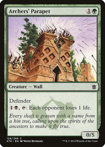 Parapeto de los arqueros [Khans de Tarkir] 