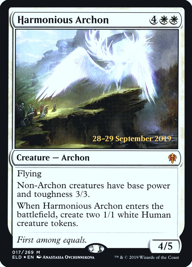 Arconte armonioso [Promociones de presentación del Trono de Eldraine] 