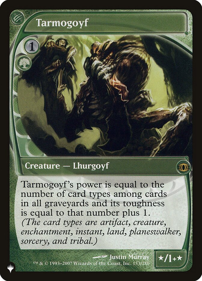 Tarmogoyf [La lista] 