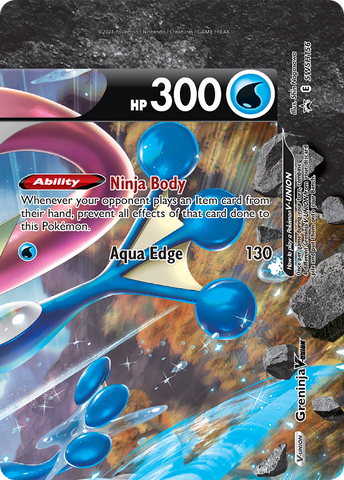 Greninja V-Union (SWSH156) [Espada y escudo: Promociones de Black Star] 