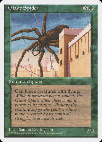 Araña gigante [Cuarta edición] 