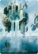 Tarjeta artística de Isla 2 [Serie de arte Zendikar Rising] 
