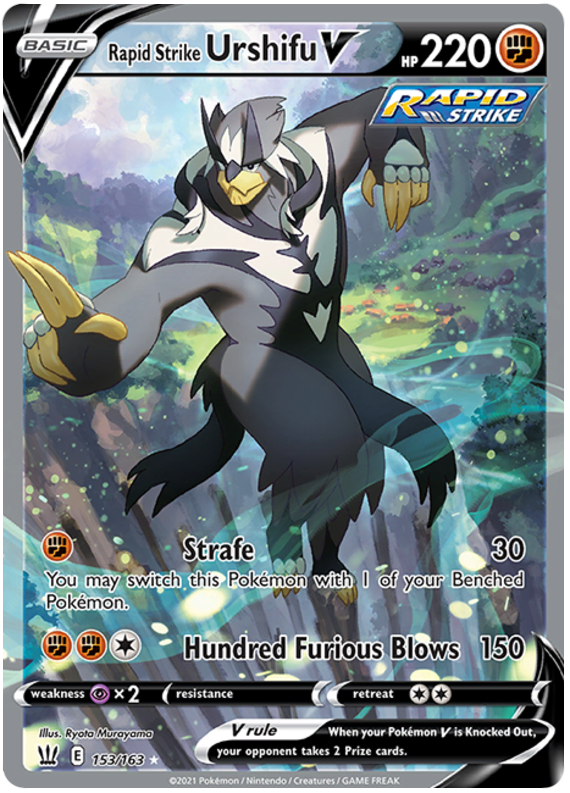 Rapid Strike Urshifu V (153/163) [Espada y escudo: estilos de batalla] 