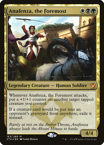 Anafenza, la más destacada [Promociones de presentación de Khans of Tarkir] 