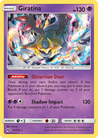 Giratina (97/214) [Sol y Luna: Trueno perdido] 