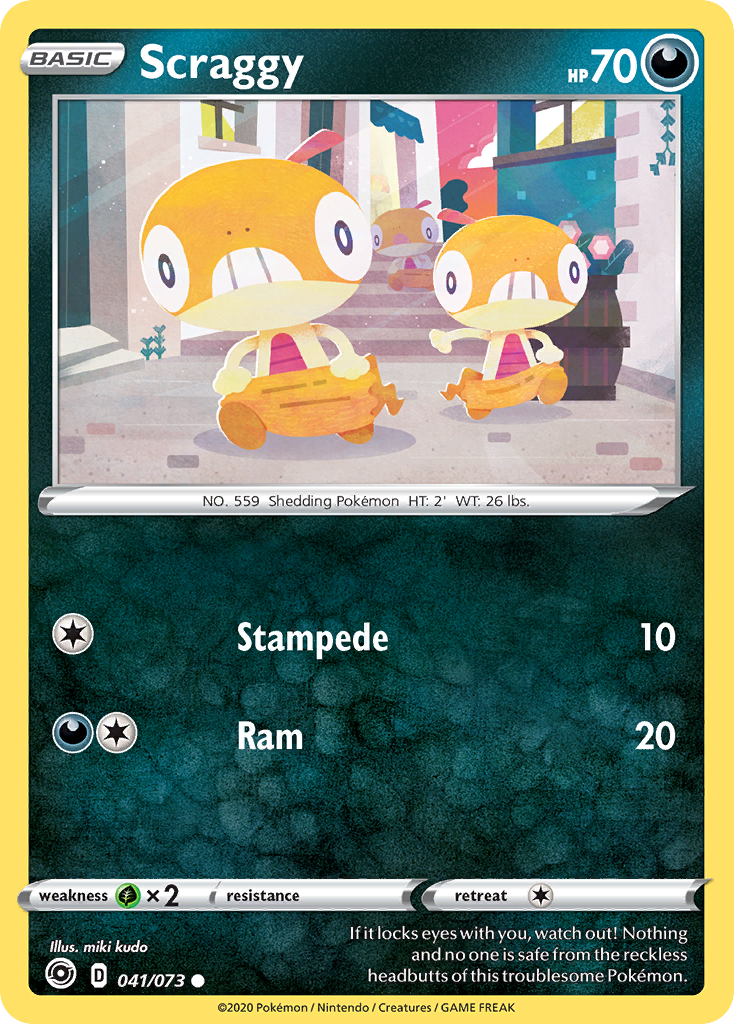 Scraggy (041/073) [Espada y escudo: Camino del campeón] 