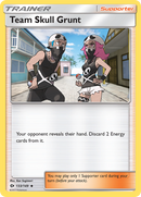 Team Skull Grunt (133/149) [Sol y Luna: Conjunto básico] 