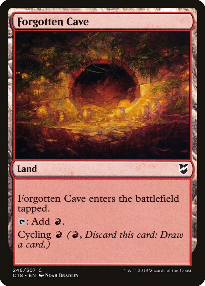 Cueva olvidada [Commander 2018] 