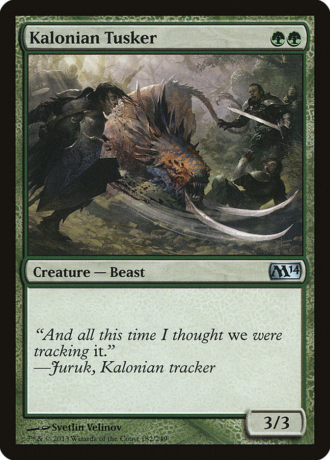 Colmillo Kalonian [Magic 2014] 