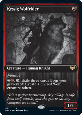 Kessig Wolfrider [Innistrad: Doble función] 