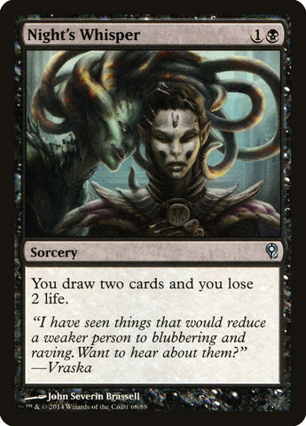 Night's Whisper [Mazos de duelo: Jace contra Vraska] 