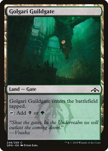 Puerta del gremio Golgari (248/259) [Gremios de Ravnica] 