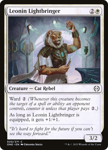Leonin Lightbringer [Pyrexia: Todos serán uno] 