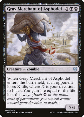 Mercader gris de Asphodel [Theros más allá de la muerte] 