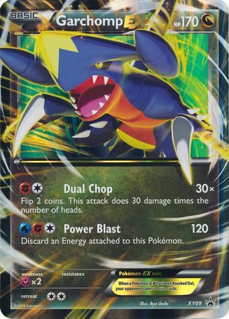 Garchomp EX (XY09) (Tarjeta Jumbo) [XY: Promociones Black Star] 