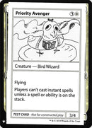 Priority Avenger [Tarjetas de prueba de juego Mystery Booster] 