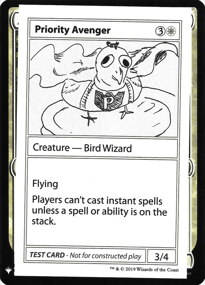 Priority Avenger [Tarjetas de prueba de juego Mystery Booster] 