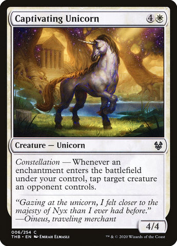 Unicornio cautivador [Theros más allá de la muerte] 