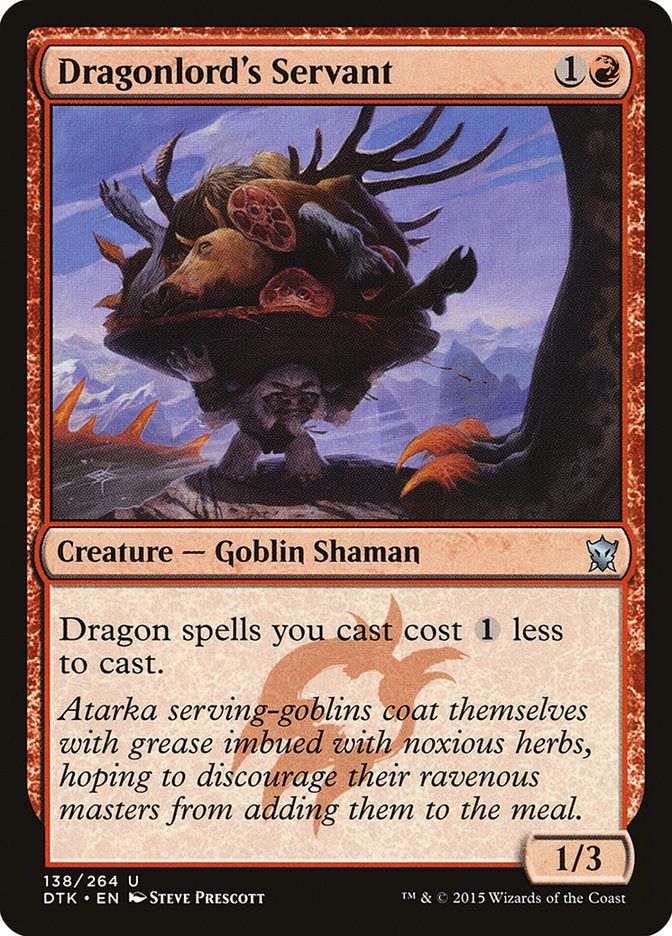 Sirviente del Señor Dragón [Dragones de Tarkir] 