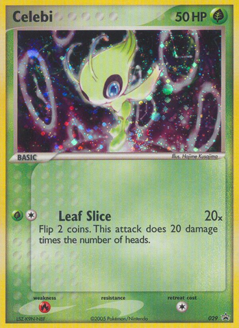 Celebi (029) [Nintendo: Promociones de Black Star] 