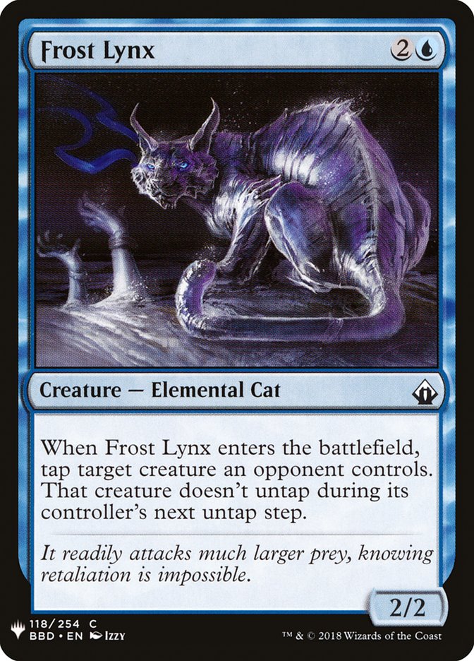 Lince helado [potenciador misterioso] 