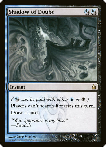 Sombra de la duda [Ravnica: Ciudad de los gremios] 