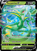 Serperior V (007/195) [Espada y escudo: Tempestad de plata] 