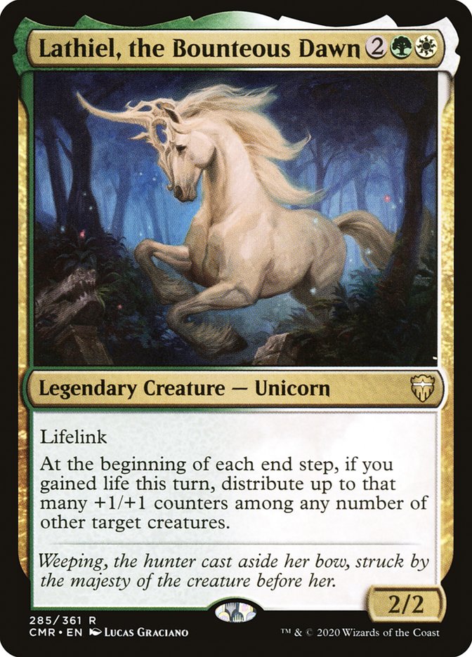Lathiel, el amanecer generoso [Commander Legends] 