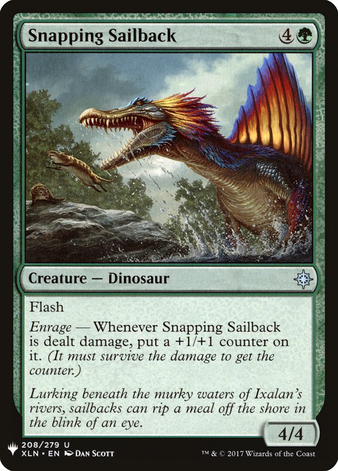 Snapping Sailback [Acelerador misterioso] 