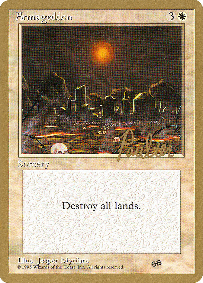 Armageddon (Preston Poulter) (SB) [Conjunto de coleccionista Pro Tour] 