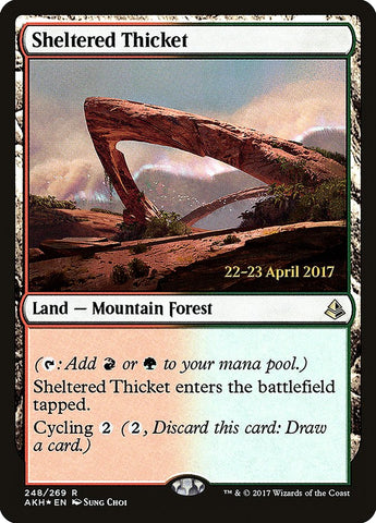 Matorral protegido [Promociones de presentación de Amonkhet] 