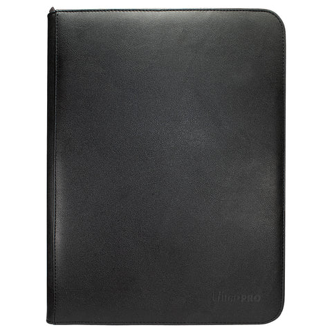 Ultra PRO: Carpeta PRO de 9 bolsillos con cremallera - Vivid (negro) 