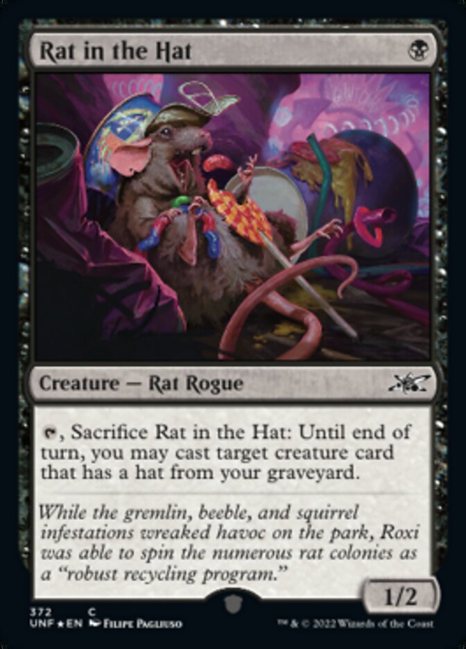 Rata en el sombrero (Galaxy Foil) [Unfinity] 