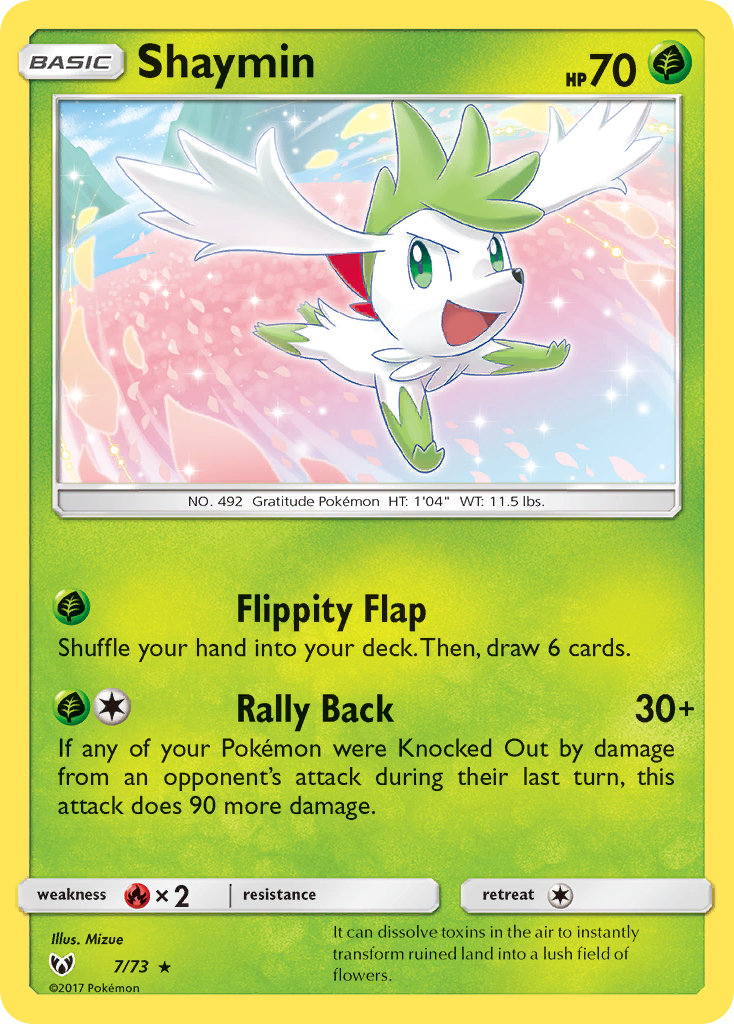 Shaymin (7/73) [Sol y Luna: Leyendas Brillantes] 