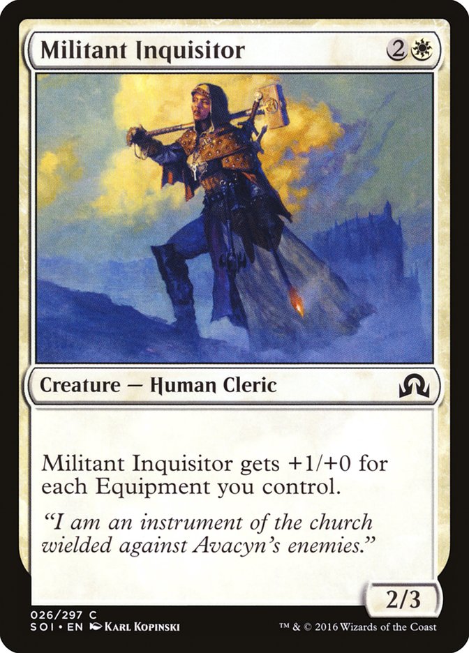 Inquisidor militante [Sombras sobre Innistrad] 