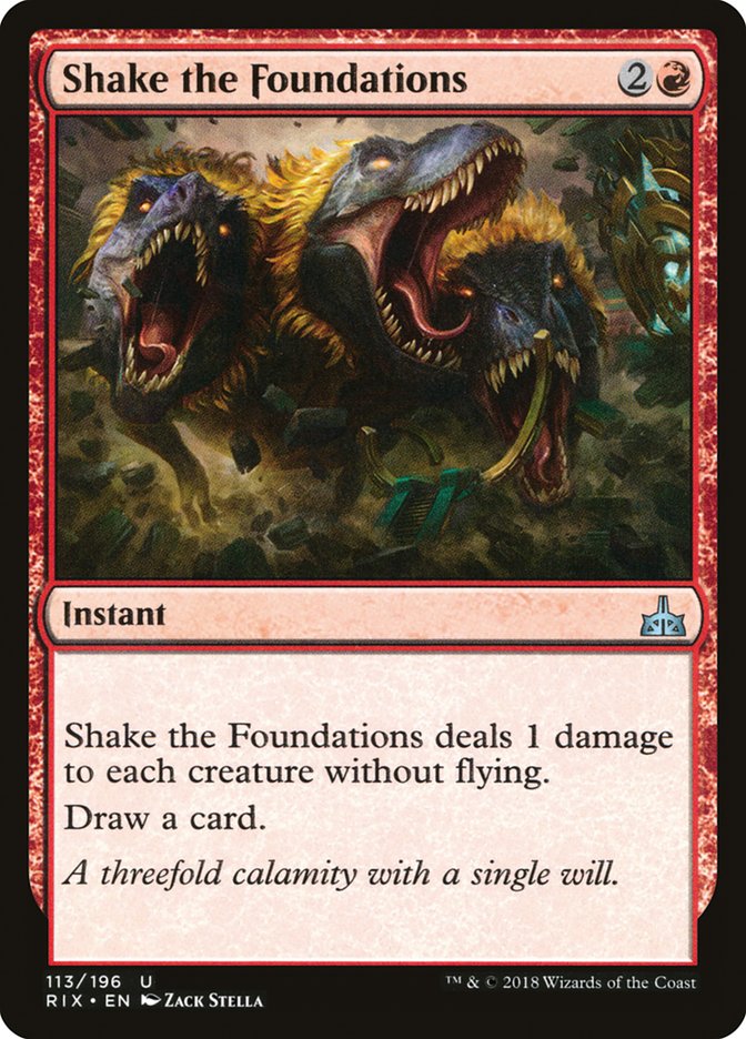 Sacude los cimientos [Rivales de Ixalan] 