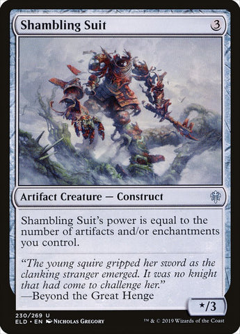 Traje tambaleante [Trono de Eldraine] 