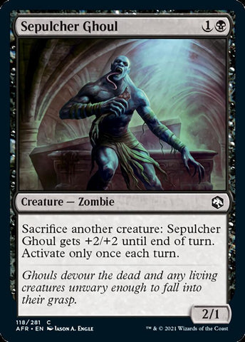 Sepulcher Ghoul [Dragones y Mazmorras: Aventuras en los Reinos Olvidados] 