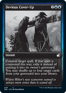 Encubrimiento tortuoso [Innistrad: doble función] 
